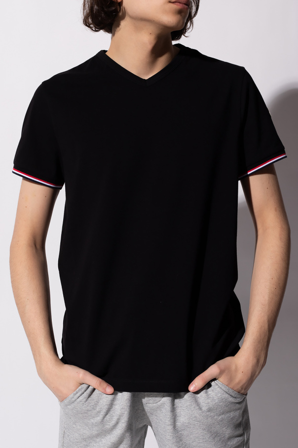 Black Slim fit T-shirt Moncler - Vitkac HK